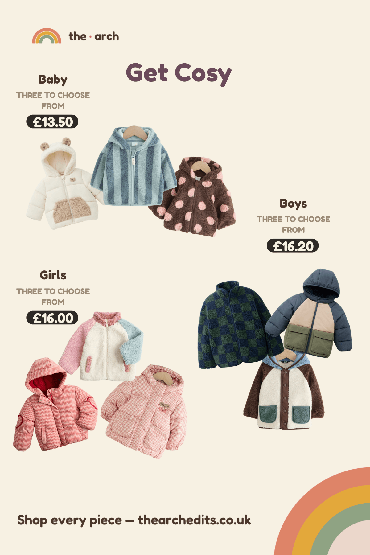 Get Cosy mood board